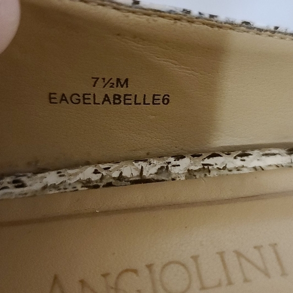 Enzo Angiolini peep toe pumps size 7 1/2 - Picture 3 of 12